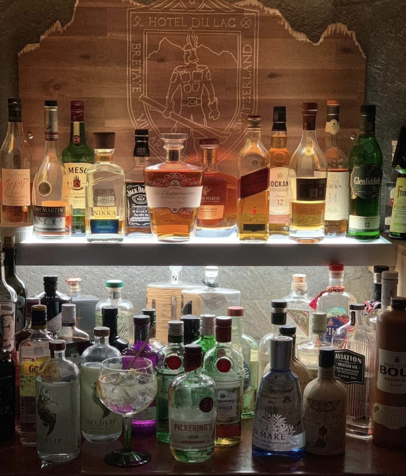 The bar