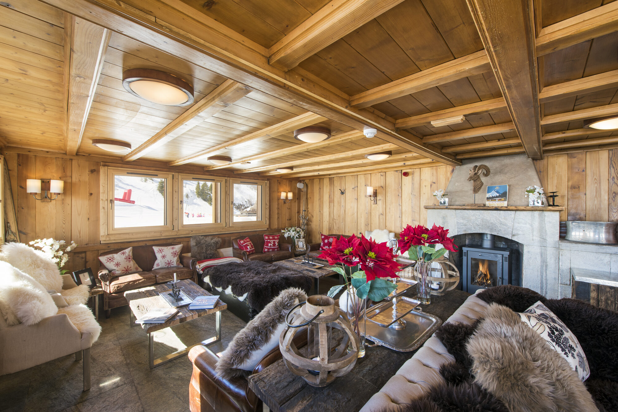 The fireside lounge